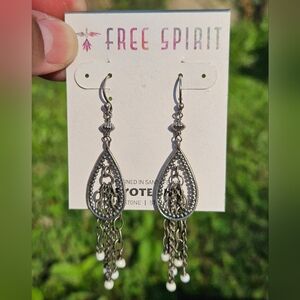 Peyote Bird Earrings, NWT